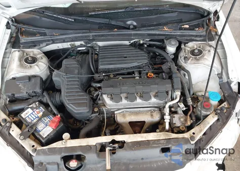 2004 Honda Civic Vp из США, поврежденный, VIN 2HGES16334H571962